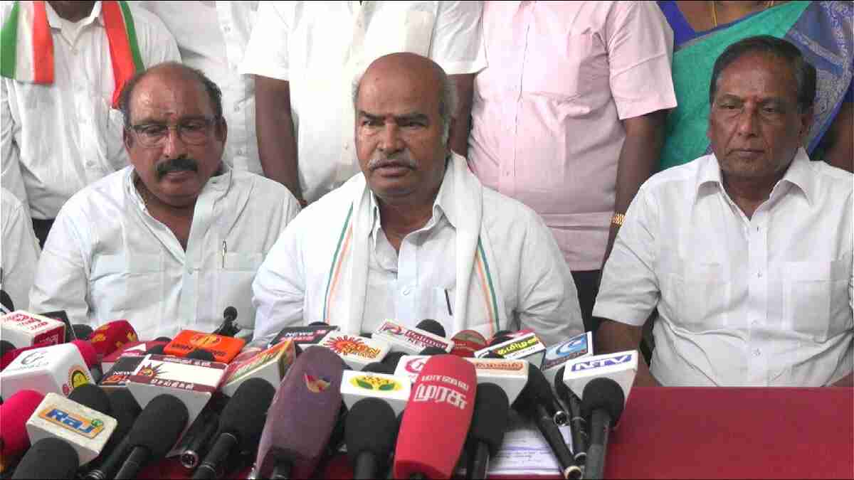 எடப்பாடி பழனிச்சாமி எப்போது பாஜகவுடன் கூட்டணி சேர்ந்தாரோ, அப்போதே அதிமுக கதை முடிந்து விட்டது – கே.வி.தங்கபாலு
